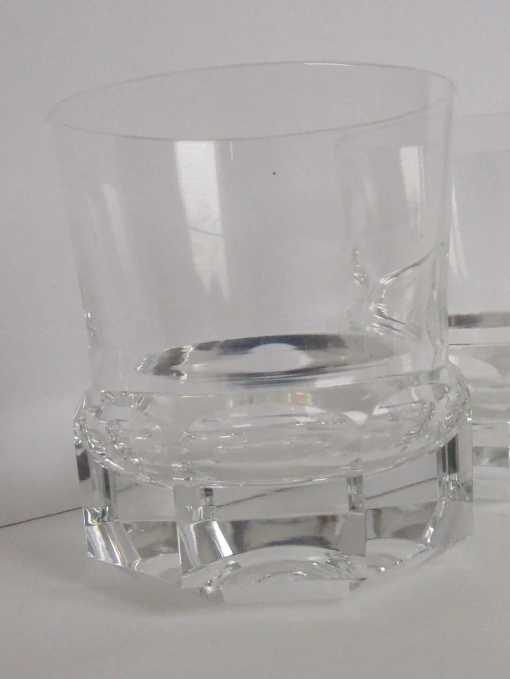 Baccarat crystal old fashioned glasses